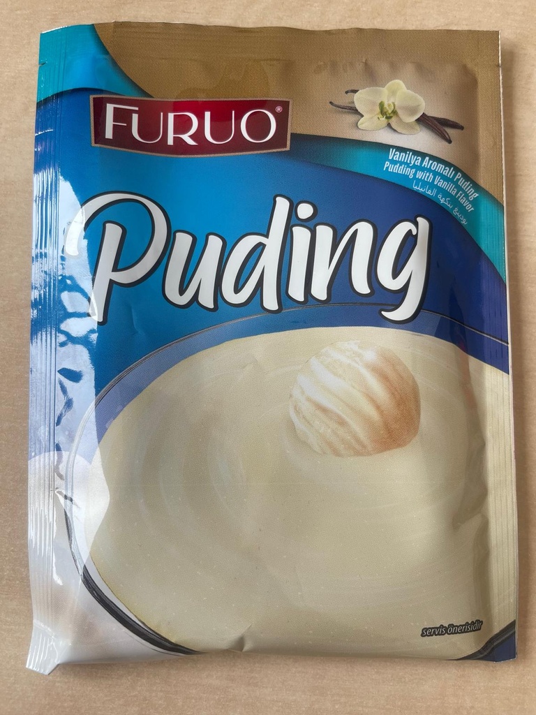 FURUO VANILLE PUDDING - VANİLYALI PUDİNG 100 G