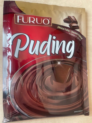 [F1055] FURUO CHOCOLADE PUDDING - CIKOLATALI PUDING 120 G